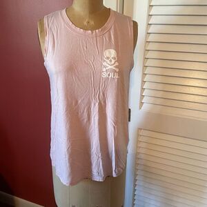 SOULCYCLE | blush muscle performance t L